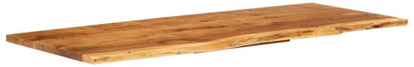 VidaXL tömör akácfa fürdőszoba piperepolc 140x52x2,5 cm