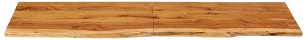 VidaXL tömör akácfa fürdőszoba piperepolc 140x52x2,5 cm