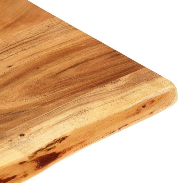 VidaXL tömör akácfa fürdőszoba piperepolc 140x52x2,5 cm