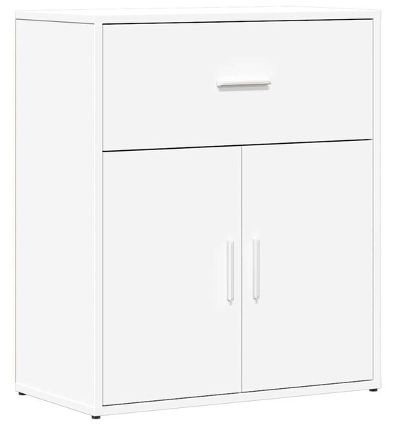 VidaXL Fehér Fa Tálalószekrény - 2 db - 60x31x70 cm