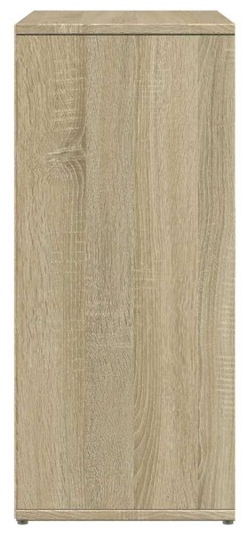 VidaXL Tölgyfa Tálalószekrény Szett - 2 db - 60x31x70 cm