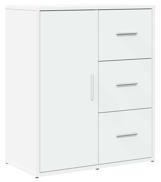 VidaXL Fehér Fa Tálalószekrény - 2 db - 60x31x70 cm