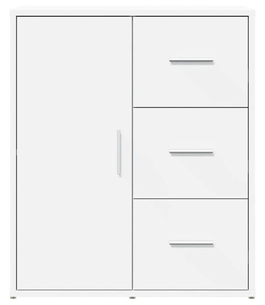 VidaXL Fehér Fa Tálalószekrény - 2 db - 60x31x70 cm