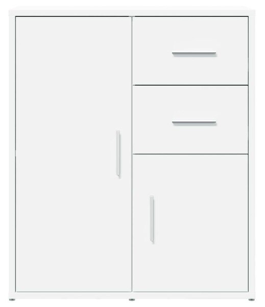 VidaXL Fehér Fa Tálalószekrény - 2 db - 60x31x70 cm