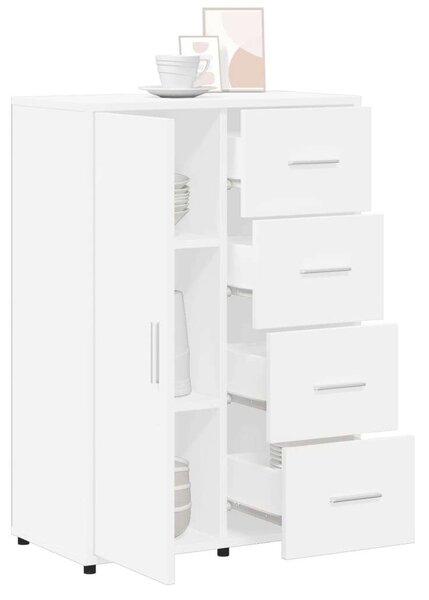 VidaXL Fehér Tálalószekrény Szett - 2 db - 60x31x84 cm