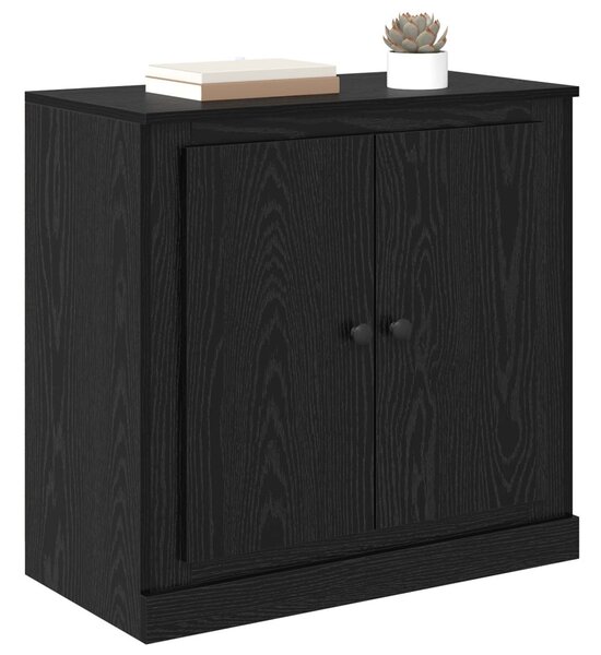 Széf 70 x 35,5 x 67,5 cm Fekete tölgy Szerelt Fa