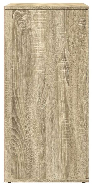 VidaXL Tálalóasztal - Sonoma Tölgy - 79x38x80 cm - 2 db