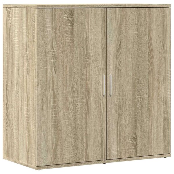 VidaXL Tálalóasztal - Sonoma Tölgy - 79x38x80 cm - 2 db