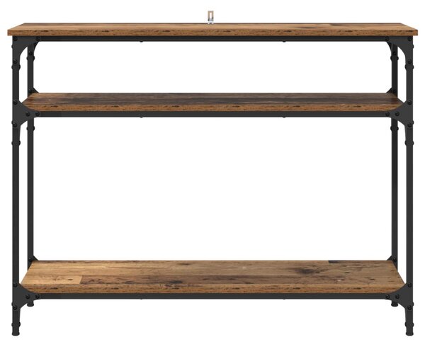 Konzolasztal Öreg fa 100 x 29 x 75 cm Szerelt Fa