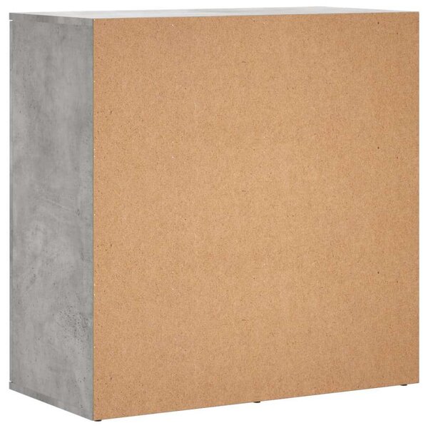 VidaXL Beton Szürke Szekrény - 2 db - 79x38x80 cm