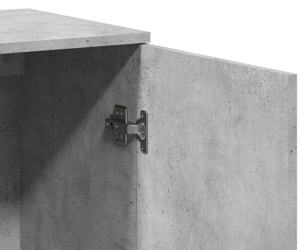 VidaXL Beton Szürke Szekrény - 2 db - 79x38x80 cm