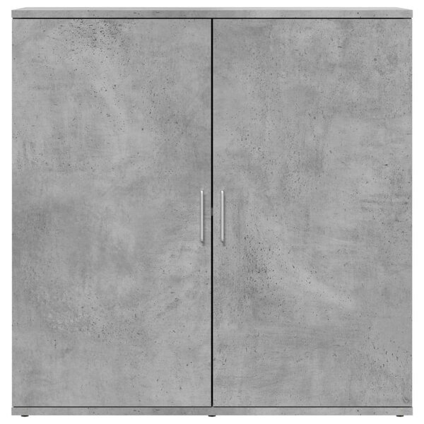 VidaXL Beton Szürke Szekrény - 2 db - 79x38x80 cm