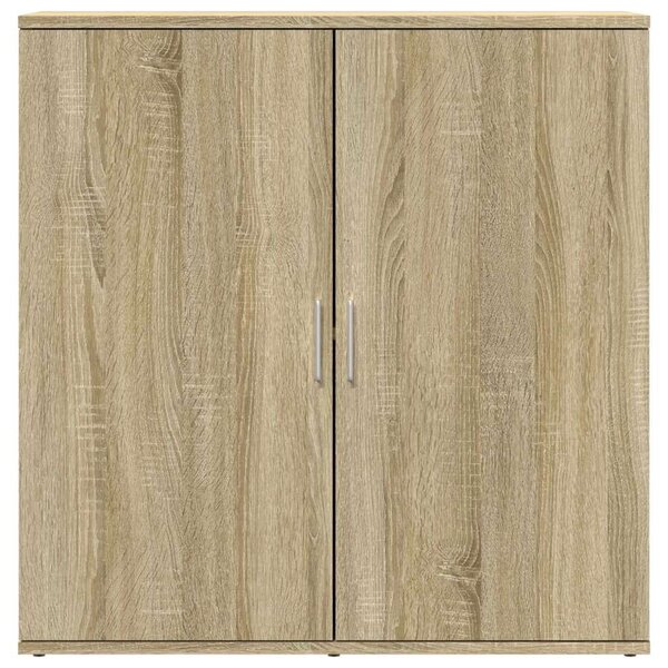 VidaXL Tálalóasztal - Sonoma Tölgy - 79x38x80 cm - 2 db