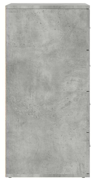 VidaXL Tárolószekrény Szett - Beton Szürke - 2 db