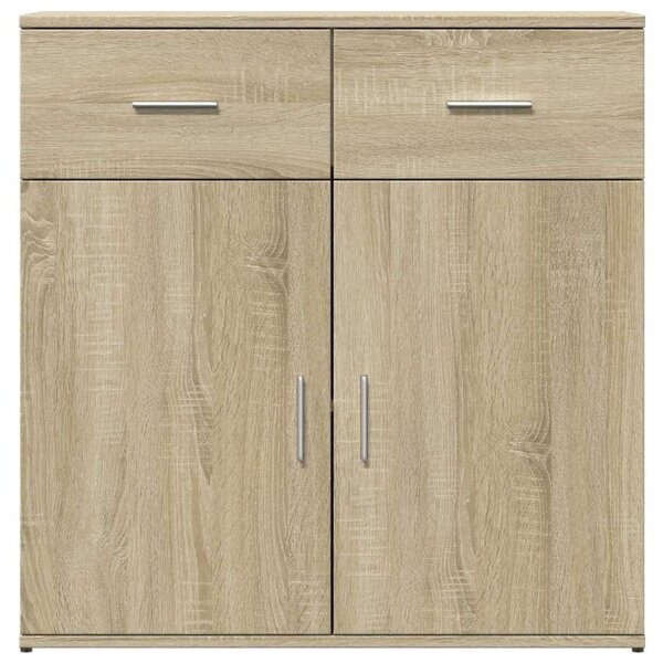 VidaXL Tálalószekrény Szett - Sonoma Tölgy - 2 db - 79x38x80 cm