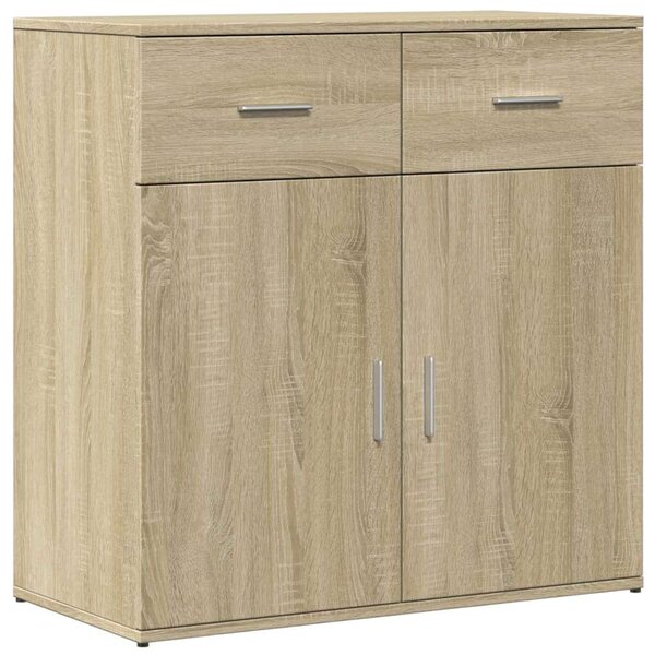 VidaXL Tálalószekrény Szett - Sonoma Tölgy - 2 db - 79x38x80 cm