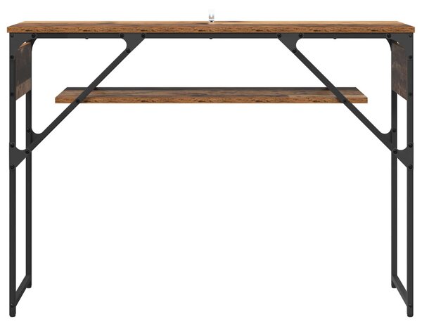 Konzolasztal Öreg fa Szerelt Fa 105x30x75cm