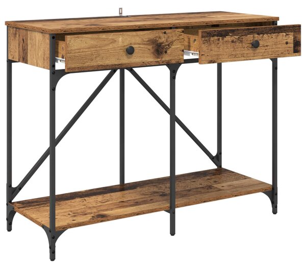 Konzolasztal Öreg fa 100 x 39 x 78,5 cm Szerelt Fa