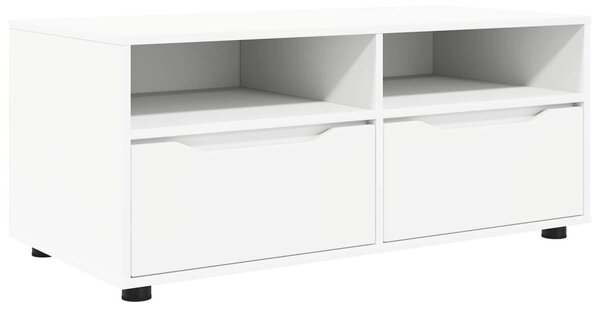 TV szekrény 100 x 48 x 43 cm Fehér Szerelt Fa