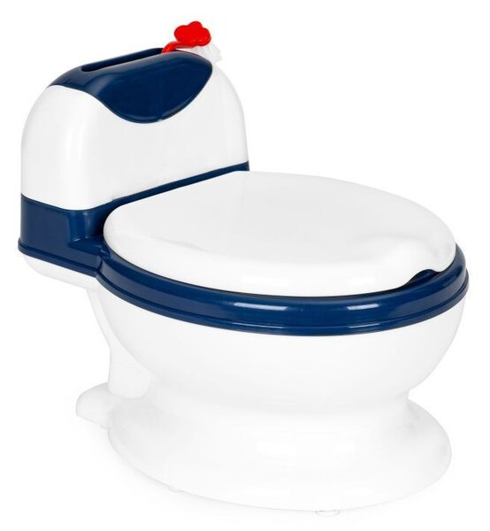 Wc formájú bili kivehető belsővel és kefével