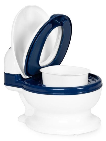 Wc formájú bili kivehető belsővel és kefével