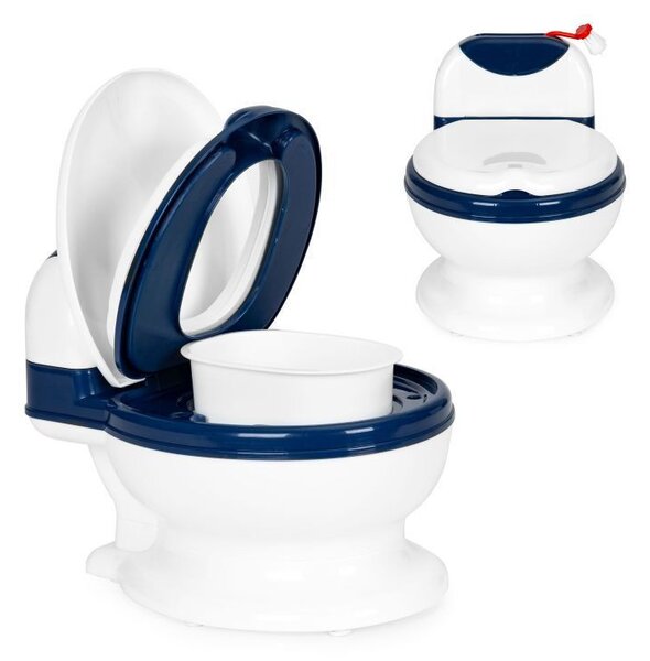 Wc formájú bili kivehető belsővel és kefével