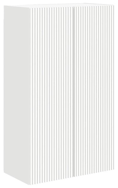 TV Fali Szekrény 59,5 x 31 x 100 cm Fehér Szerelt Fa
