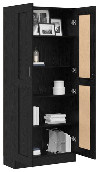 Könyvespolc 3 szintes 82,5 x 30,5 x 185 cm Szerelt Fa
