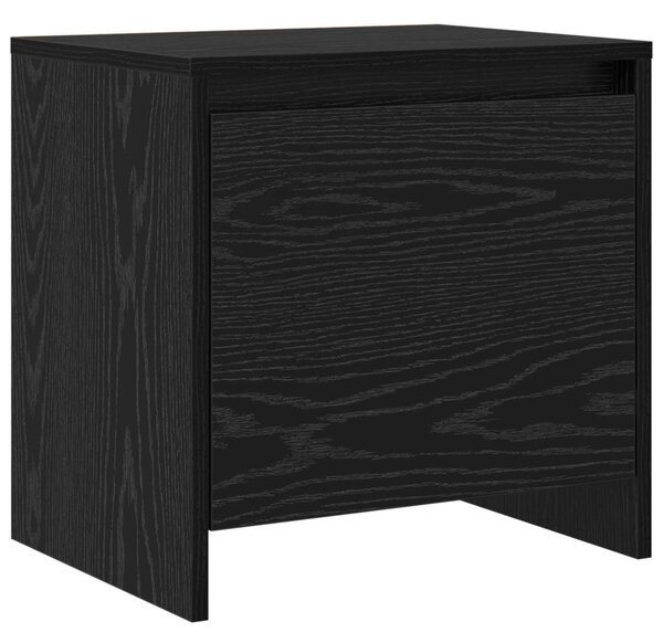 Éjjeliszekrény Fekete tölgy 45 x 34 x 44,5 cm Szerelt Fa