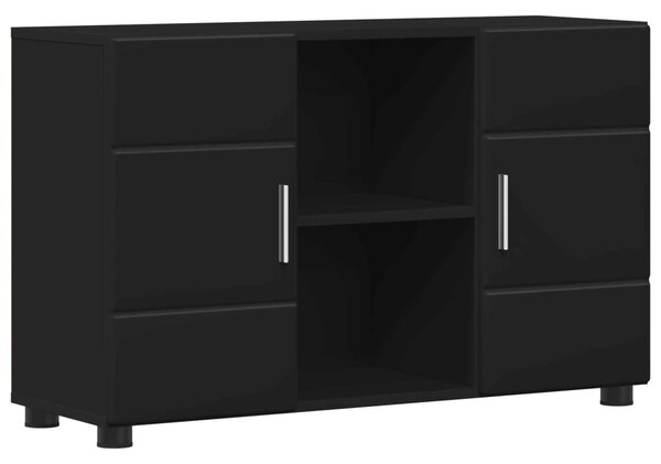 Széf FLORIN 88,5 x 30,5 x 55,5 cm Fekete Szerelt Fa
