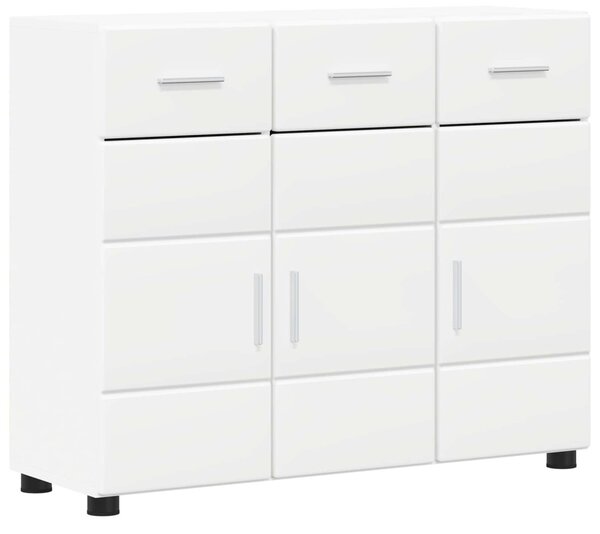 Széf FLORIN 88,5 x 30,5 x 73 cm Fehér Szerelt Fa