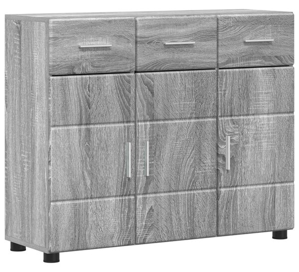 Széf FLORIN 88,5 x 30,5 x 73 cm Szürke Sonoma Szerelt Fa