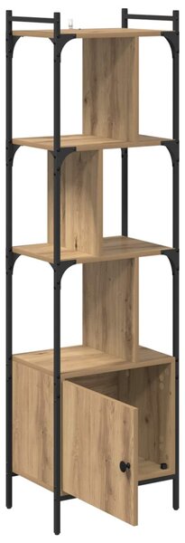 Könyvszekrény 6 szintes 44,5 x 30 x 154,5 cm Szerelt Fa