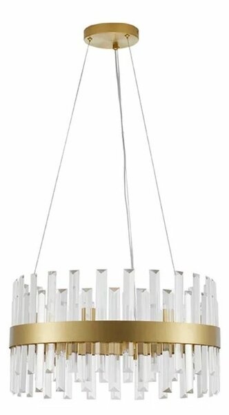 Nova Luce Crown függesztett lámpa arany