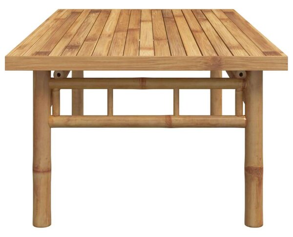 VidaXL bambusz dohányzóasztal 110 x 55 x 35 cm
