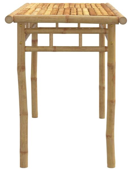 VidaXL Bambusz Kerti Asztal - 110x55x75 cm