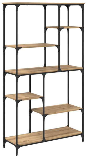 Könyvespolc 5 szintes 99 x 35,5 x 176 cm Szerelt Fa