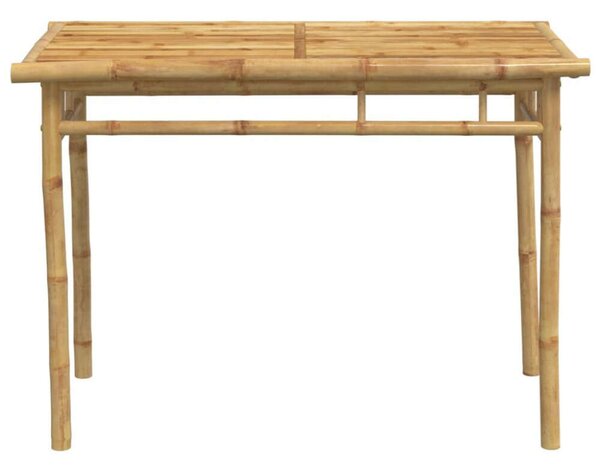VidaXL Bambusz Kerti Asztal - 110x55x75 cm
