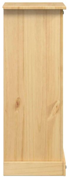 VidaXL Corona Éjjeliszekrény - 5 Fiókos - Tömör Fenyőfa - 53x39x103 cm