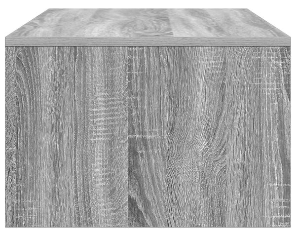 Falra szerelhető íróasztal Szürke Sonoma 100 x 45 x 30 cm