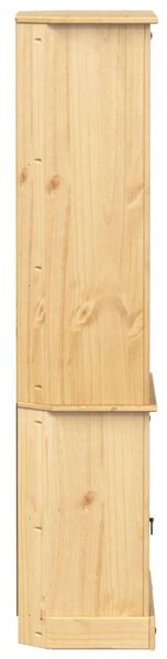 VidaXL Corona tömör fenyőfa magasszekrény 74 x 38 x 170 cm