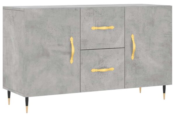 VidaXL betonszürke szerelt fa tálalószekrény 100 x 36 x 60 cm