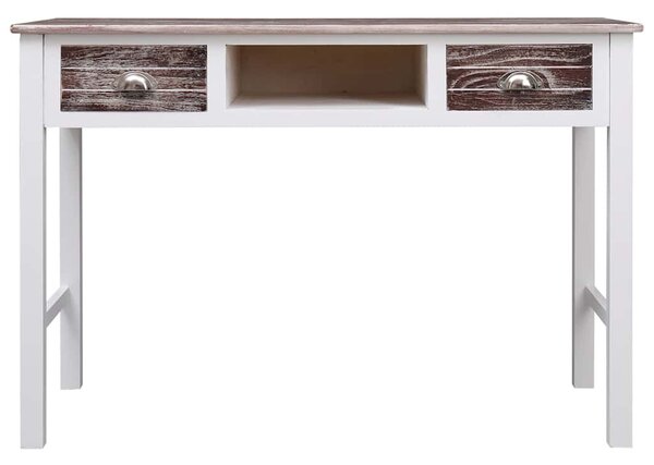 Barna fa íróasztal 110 x 45 x 76 cm