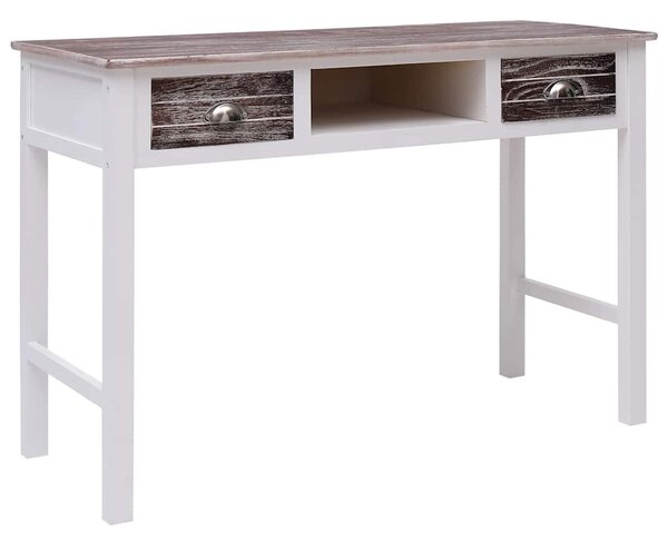 Barna fa íróasztal 110 x 45 x 76 cm