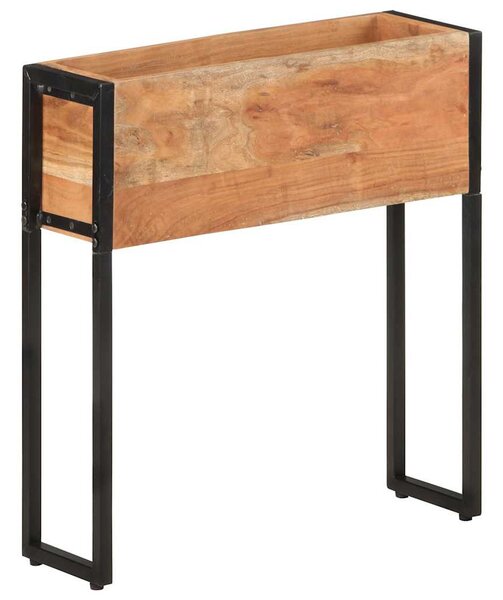 Tömör akácfa virágtartó 60 x 20 x 68 cm
