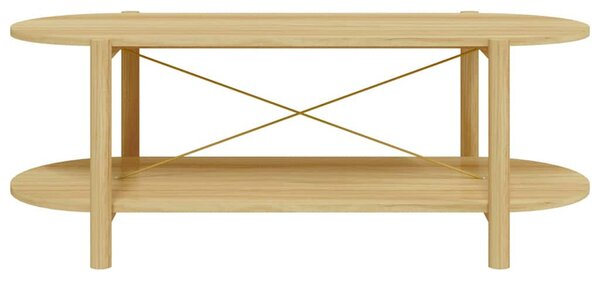 Szerelt fa dohányzóasztal 110 x 48 x 40 cm