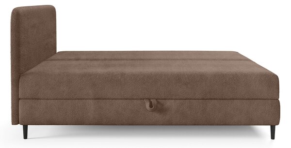 FUBU ágyneműtartós boxspiring ágy 120x200 - barna