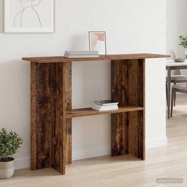 Konzolasztal Antik Fa 100 x 30 x 75 cm Szerelt Fa