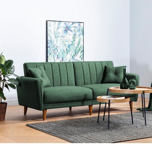 3 személyes kanapéágy Aqua-Green Zöld
