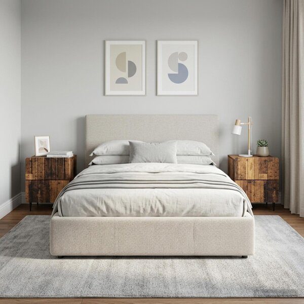 Éjjeliszekrény 2 db Antik Fa 43 x 34,5 x 49,5 cm Szerelt Fa
